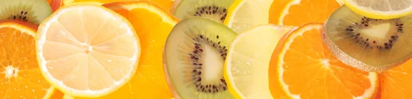 Banner de frutas Sesonal — Fotografia de Stock