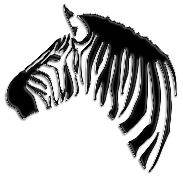 Ζέβρα (Equus burchellii) — Φωτογραφία Αρχείου