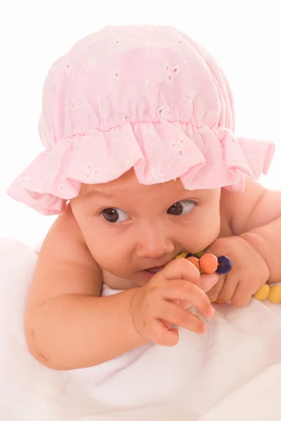 Bebé con juguetes —  Fotos de Stock