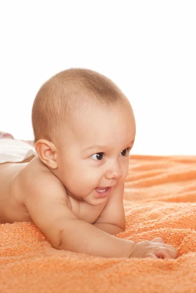 Bebé en una toalla —  Fotos de Stock