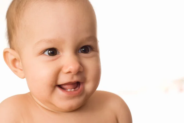 Porträtt av en fin baby — Stockfoto