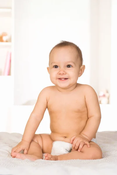 Retrato de un bebé agradable —  Fotos de Stock