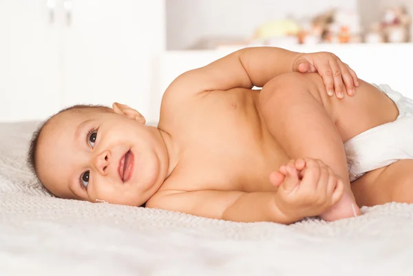 stock image Portrait of a nice baby