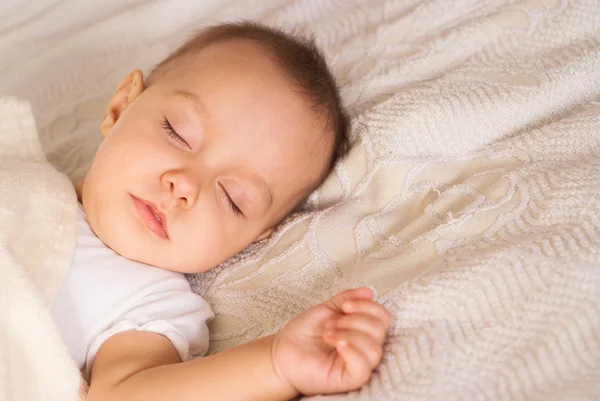 Leuke baby slapen — Stockfoto