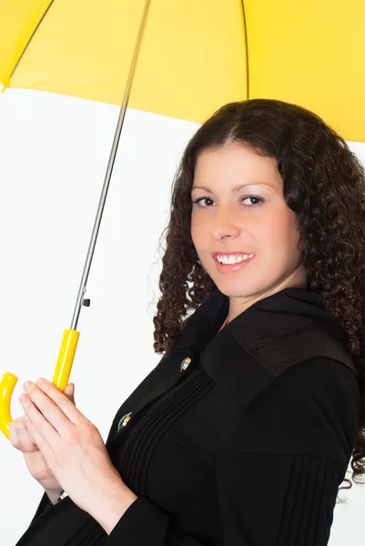 Esernyős nő — Stock Fotó