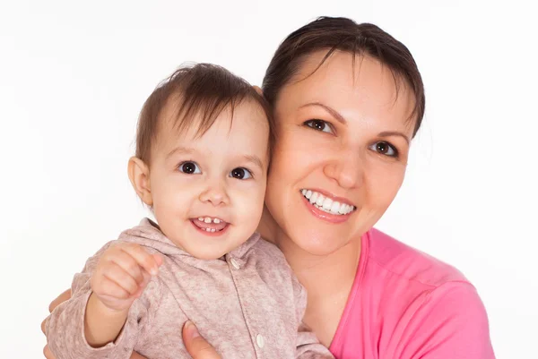 Mom and a baby — Stock Photo, Image