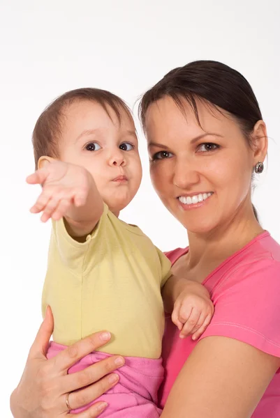 Mamá con su bebé —  Fotos de Stock