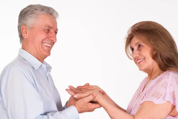 Feliz casal de idosos — Fotografia de Stock