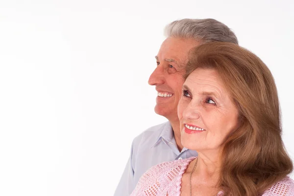 Щаслива пара похилого віку — стокове фото