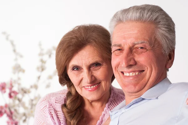 Feliz casal de idosos — Fotografia de Stock