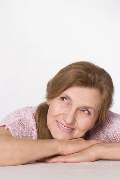 素敵な高齢者の女性 — Stockfoto