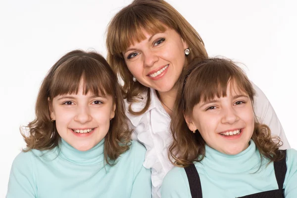 Mama z córkami — Zdjęcie stockowe