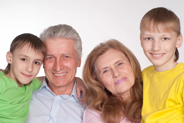 stock image Grandparents and grandsons