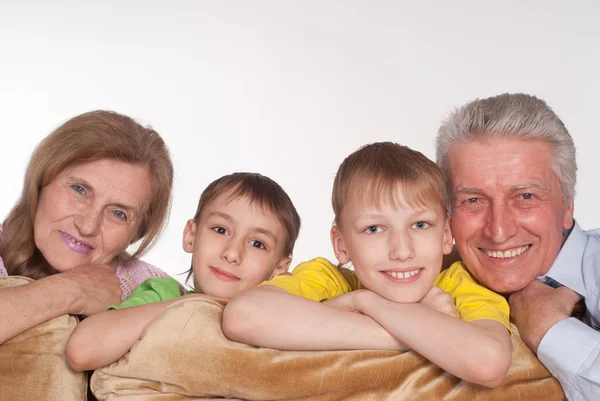 Dziadków i wnuków — Zdjęcie stockowe