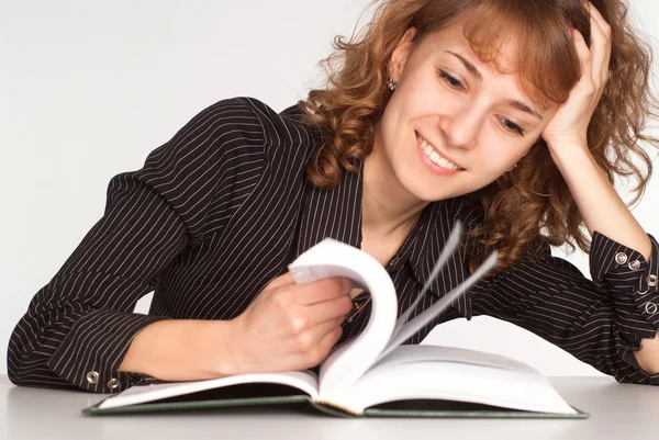 Nice girl reading Royalty Free Stock Images