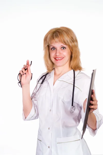 Doctor with glasses — Stock Photo, Image