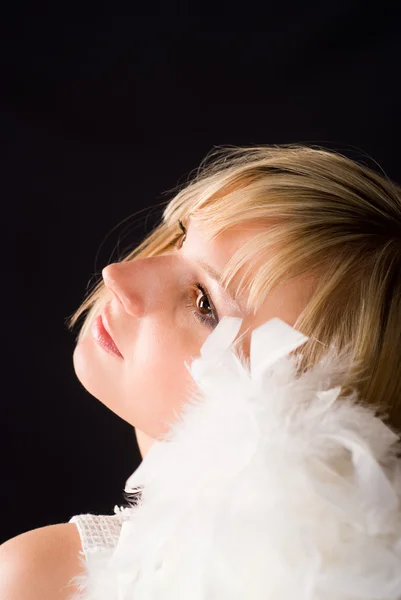 Underbara ängel porträtt — Stockfoto