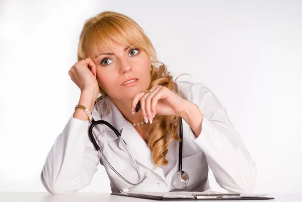 Doctor in office — Stock Photo, Image
