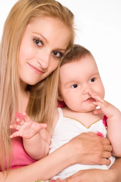 Mom with her child — Stock Photo, Image