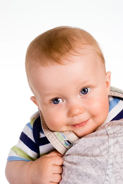 Retrato sonriente del bebé — Foto de Stock