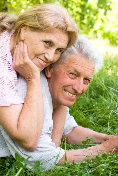 Šťastný starší pár — Stock fotografie