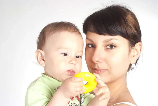 Mom with baby — Stock Photo, Image