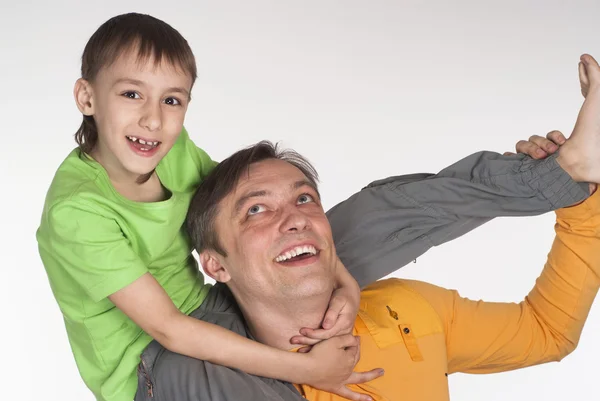 Ayah dan anak yang baik — Stok Foto
