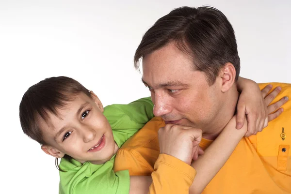 Iyi bir baba ve oğul — Stok fotoğraf