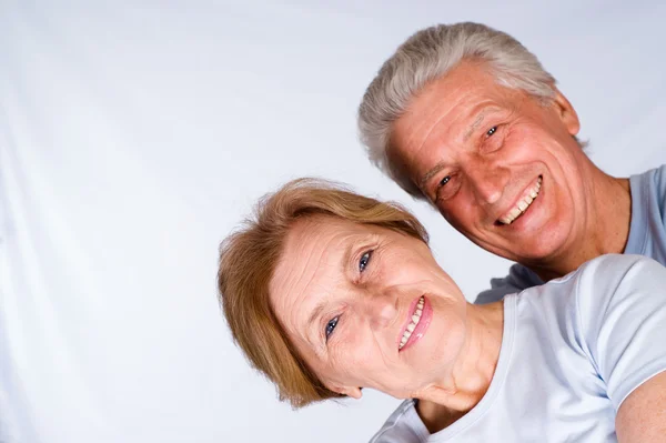 Roztomilý starší pár — Stock fotografie