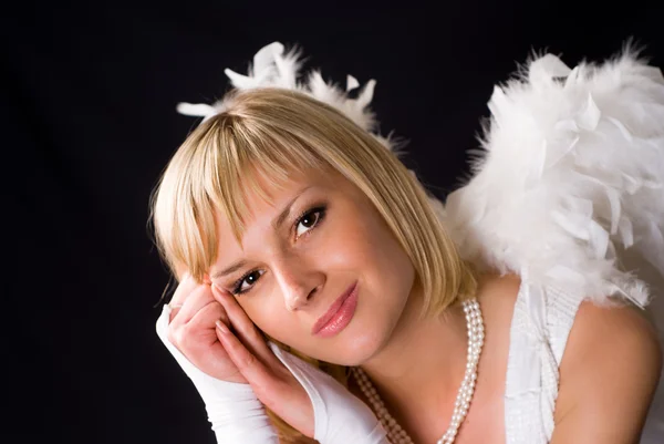 素敵な天使の肖像画 — ストック写真