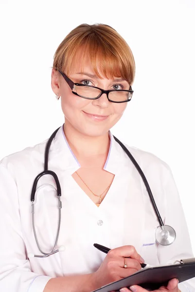 Médico em óculos — Fotografia de Stock