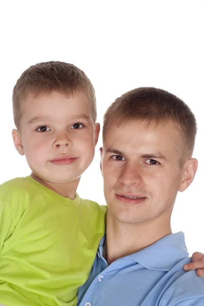 息子とお父さん — ストック写真