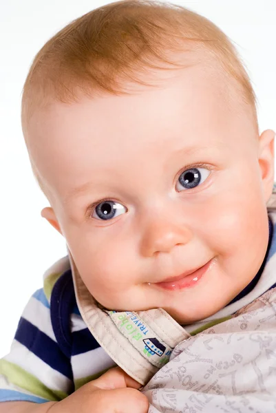 Smiling baby portrait — Stock Photo, Image