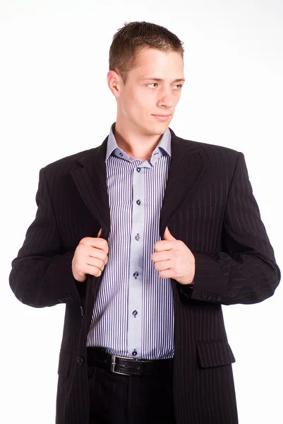 Guy in giacca e cravatta — Foto Stock