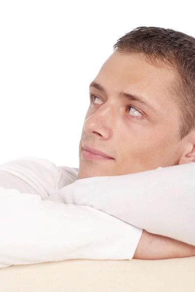Young guy dreaming — Stock Photo, Image