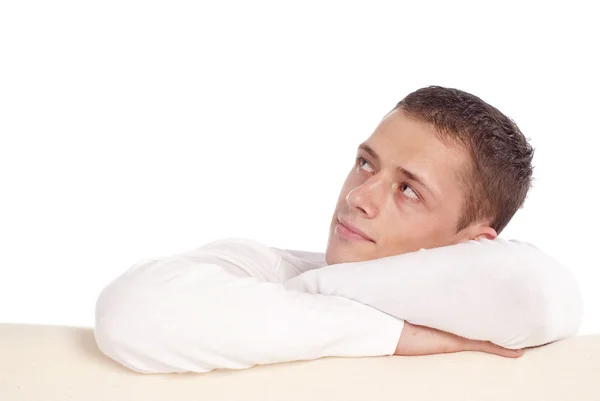 Young guy dreaming — Stock Photo, Image