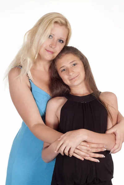 Mamma med dotter — Stockfoto