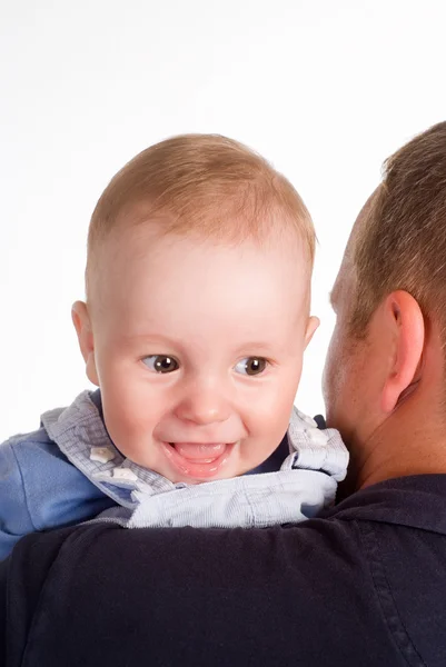 Dad with a son — Stock Photo, Image