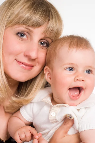 Roztomilý maminka a dítě — Stock fotografie
