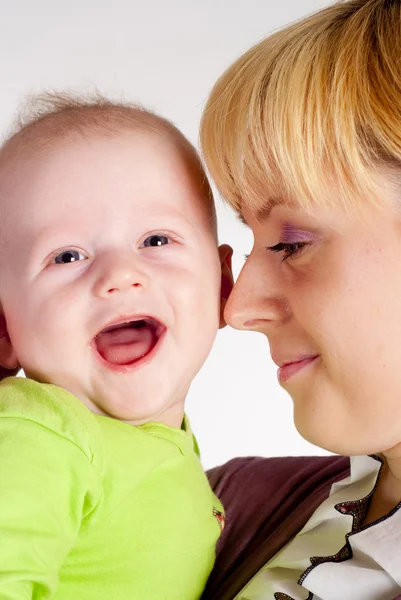 Mom and her baby — Stock Photo, Image