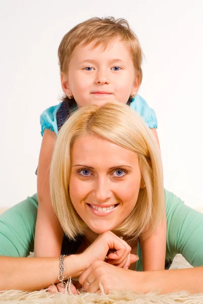 Mamá y niña — Foto de Stock