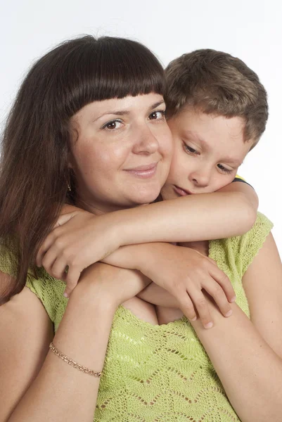 Mutter mit Sohn — Stockfoto
