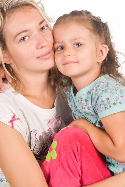 Mom with daughter — Stock Photo, Image