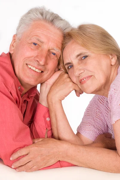 Glückliches altes Paar — Stockfoto