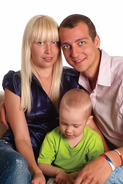 Nice family portrait — Stock Photo, Image