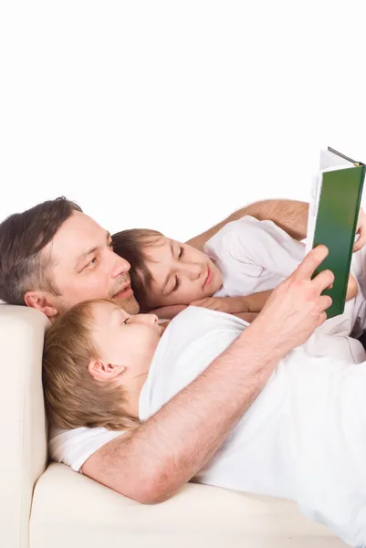Vackra familj sova — Stockfoto