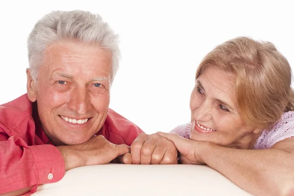 Draguta cuplu în vârstă — Fotografie, imagine de stoc
