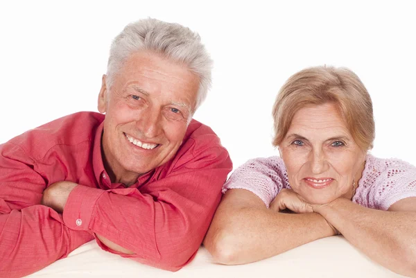 Cute aged couple — Stock Photo, Image