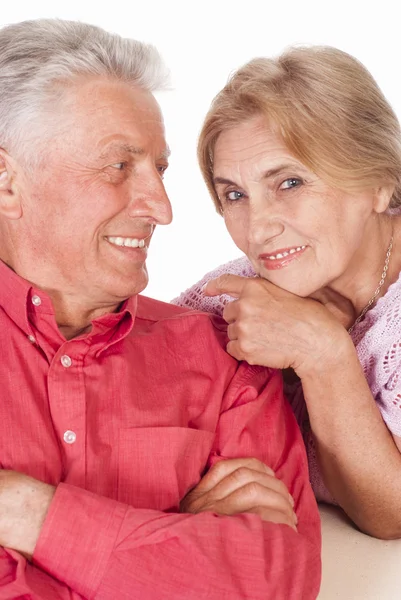 Bonito casal idoso — Fotografia de Stock