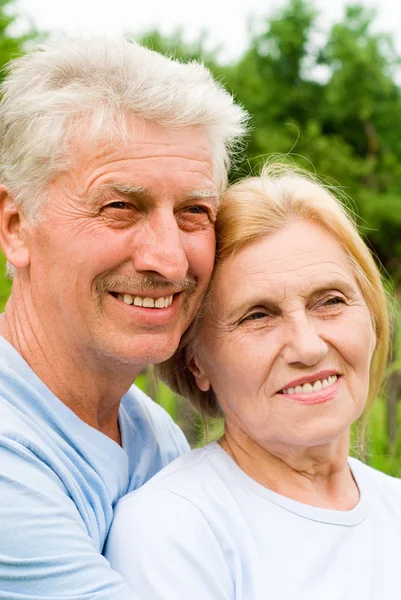 Ritratto coppia anziana — Foto Stock